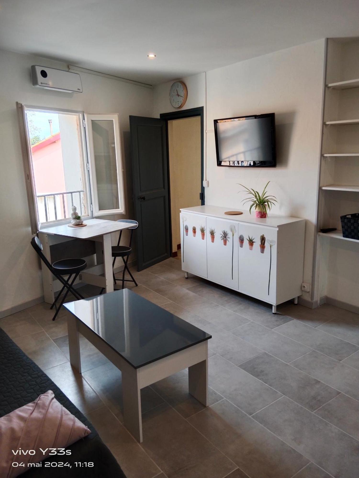 Studio Heltymie 4-Velos Bienvenus-Parking Gratuit Apartment Portiragnes Bagian luar foto