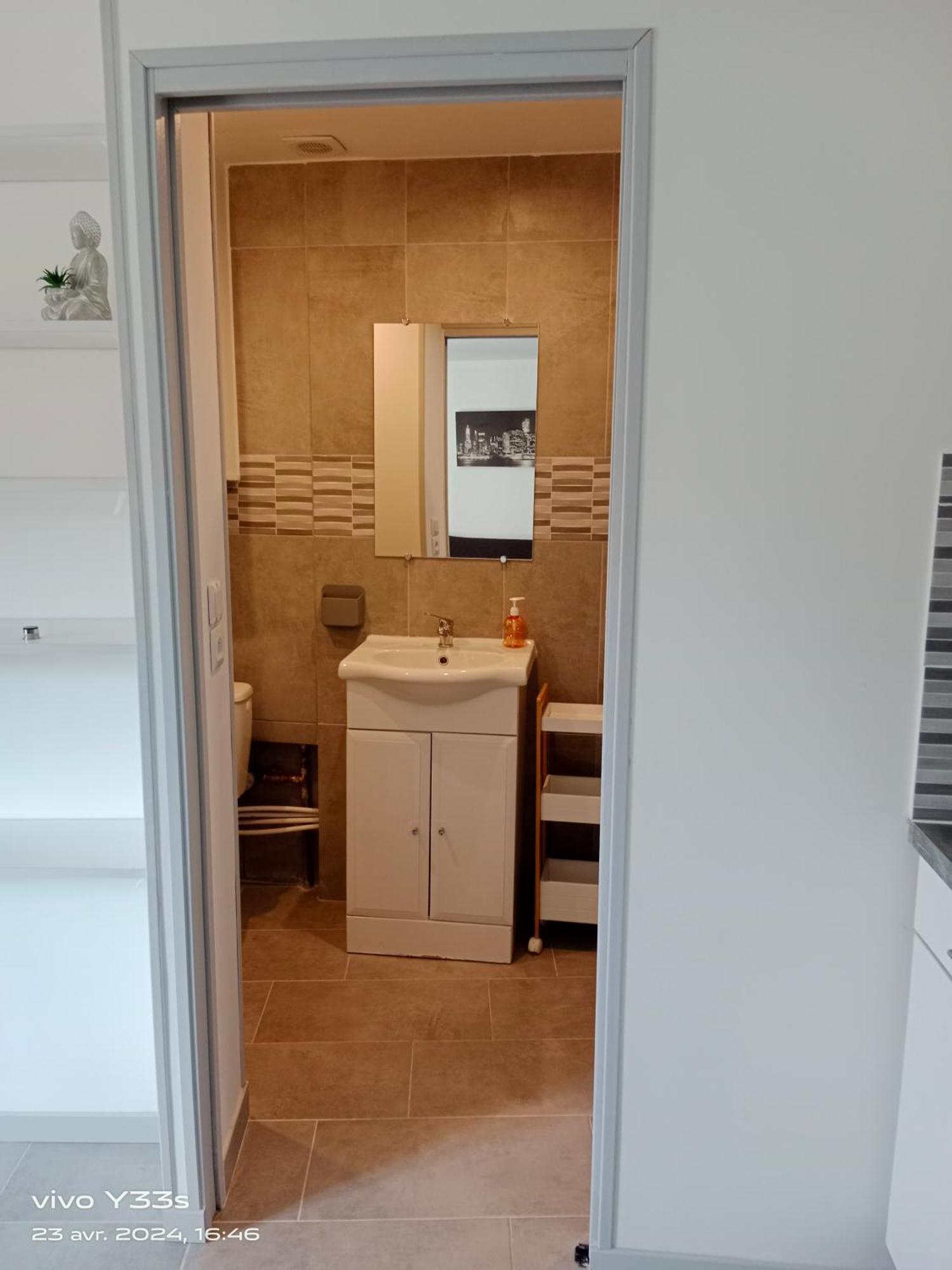 Studio Heltymie 4-Velos Bienvenus-Parking Gratuit Apartment Portiragnes Bagian luar foto